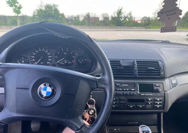BMW Seria 3 cena 4000 przebieg: 267886, rok produkcji 2004 z Barlinek małe 22